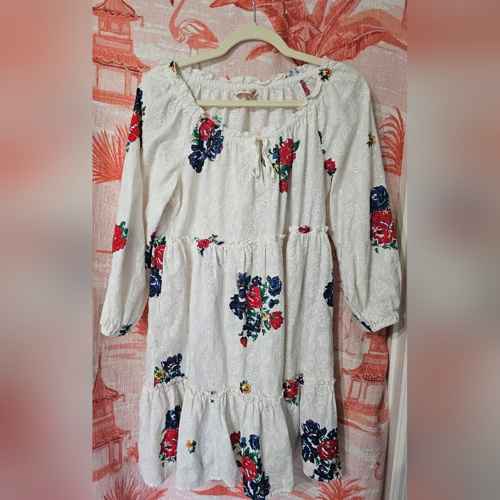 Tory Burch Embroid Floral Dress